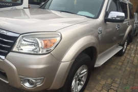 Ford Everest 2009 màu ghi vàng