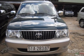 Toyota Zace 2003, màu xanh vỏ dưa