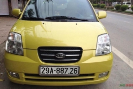 Kia Morning 2007 nhập khẩu, số tự động