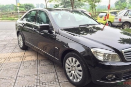 Mercedes C200 2009 màu đen, xe cực đẹp