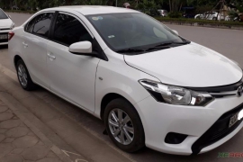 Toyota Vios 2014 số sàn, màu trắng