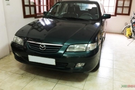 Mazda 626 2.0 MT 2003 màu xanh, chính chủ tại Hà Nội