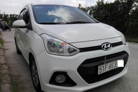 Hyundai i10 2014 Số sàn màu trắng