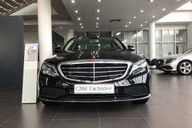 Mercedes C200 Exclusive 2019, giá cực hấp dẫn.